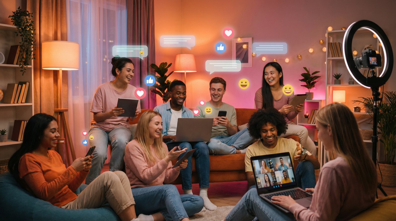 抖荫短视频社区互动